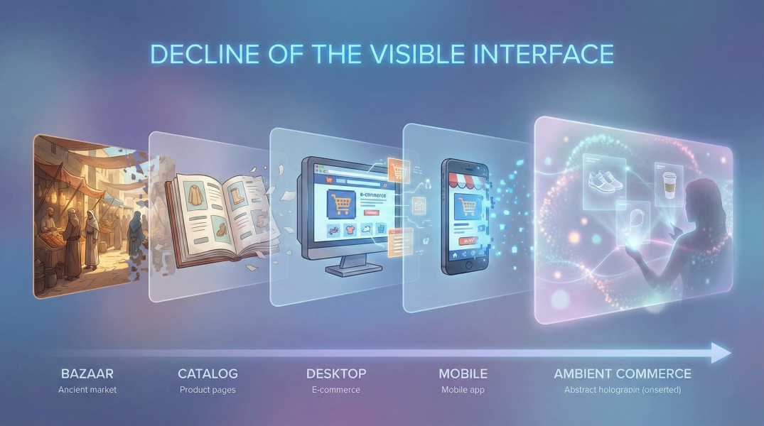 The Decline of the Visible Interface